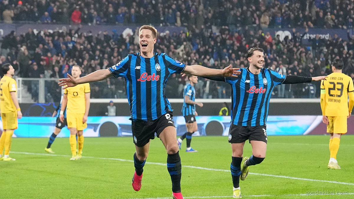 Atalanta'dan Şampiyonlar Ligi'nde Destansı Geri Dönüş: Dortmund Şoku