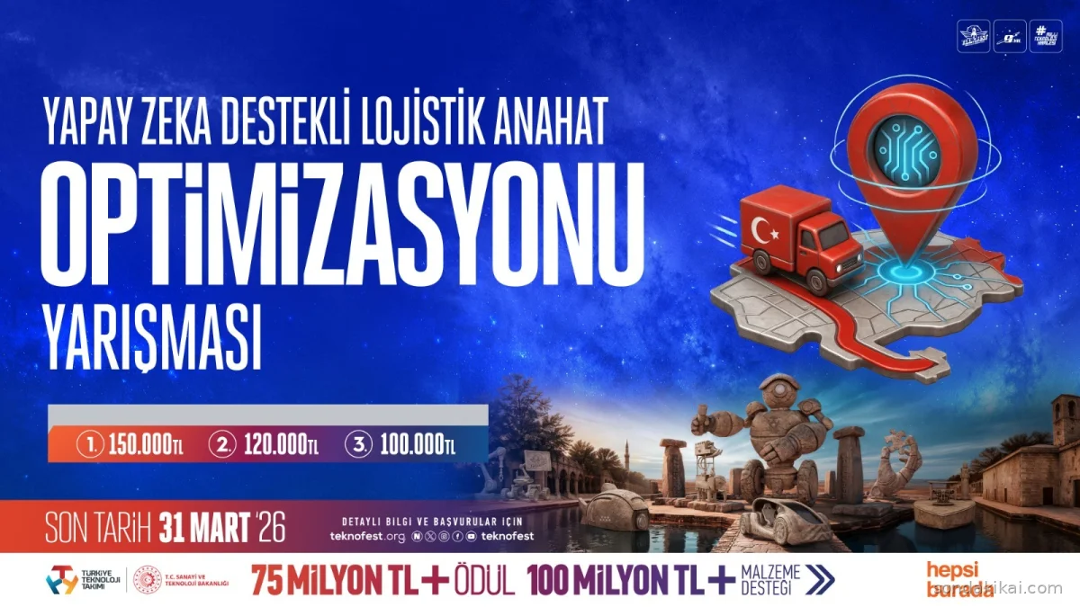 Genç Beyinler Lojistiği Dönüştürüyor: TEKNOFEST'te Yapay Zeka Yarışı