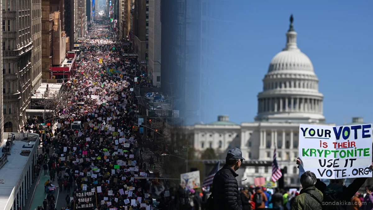 Milyonlar ABD Sokaklarında: Trump Politikalarına 'Krallara Hayır' İsyanı