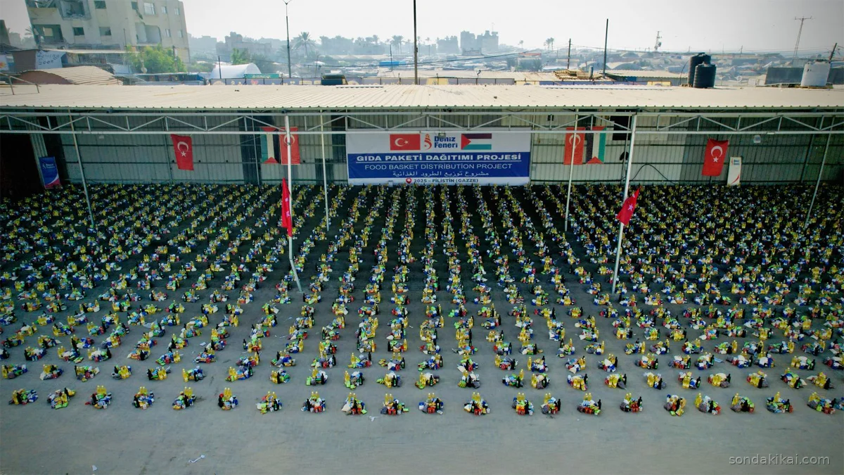Ramazan'ın Bereketine Gazze'den Dünyaya Uzanan Yardım Eli