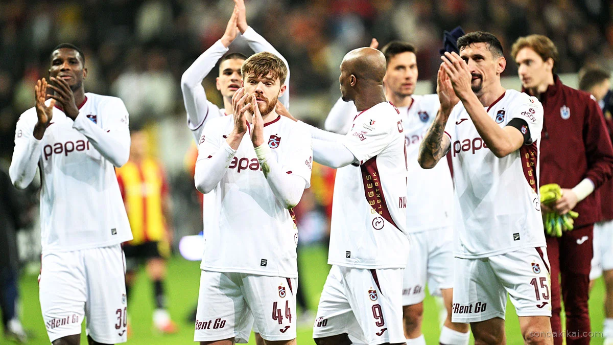 Trabzonspor Zirveye Tutundu: Kayseri Engeli 3 Golle Geçildi
